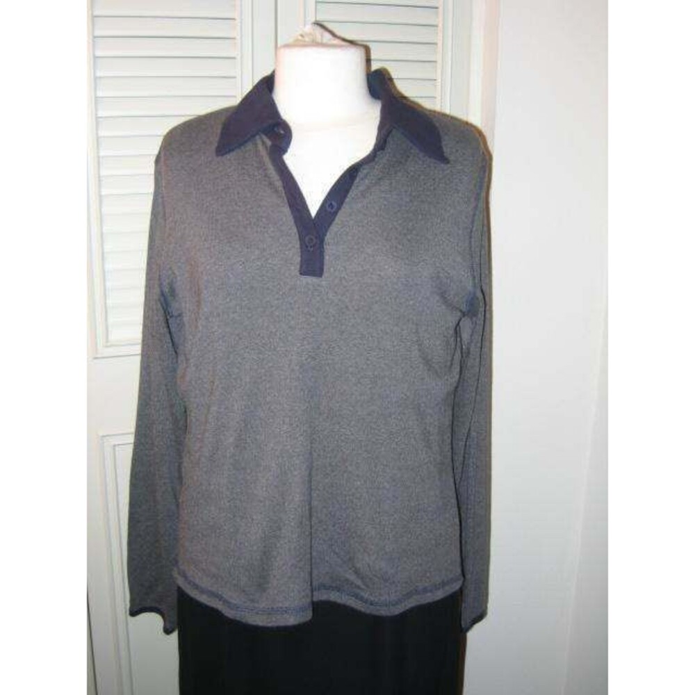 NEW by LANGENTS,LONG SLEEVE KNIT TOP, SHIRT MULTI-COLOR SIZE XL, MADE IN THE USA